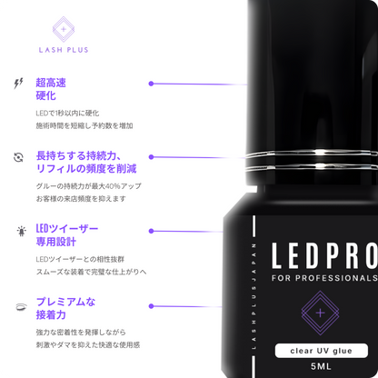LASH PLUS レーザーラッシュプロライト レザーラッシュプロ、照射センサー内蔵型LEDマツエクライトの